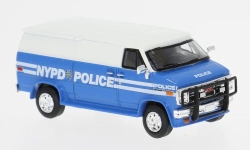 Brekina 18261 - H0 - GMC Vandura NYPD